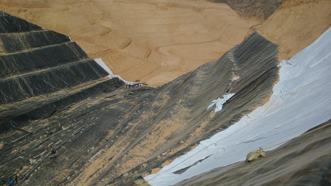 山西鋁礦HDPE土工膜應用工程